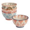 World Market Pad Print Rice Bowl Set Of 4