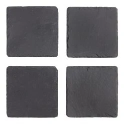 World Market Square Slate Coasters 4 Pack
