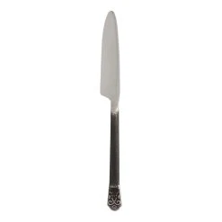 World Market Avalon Black Filigree Dinner Knife
