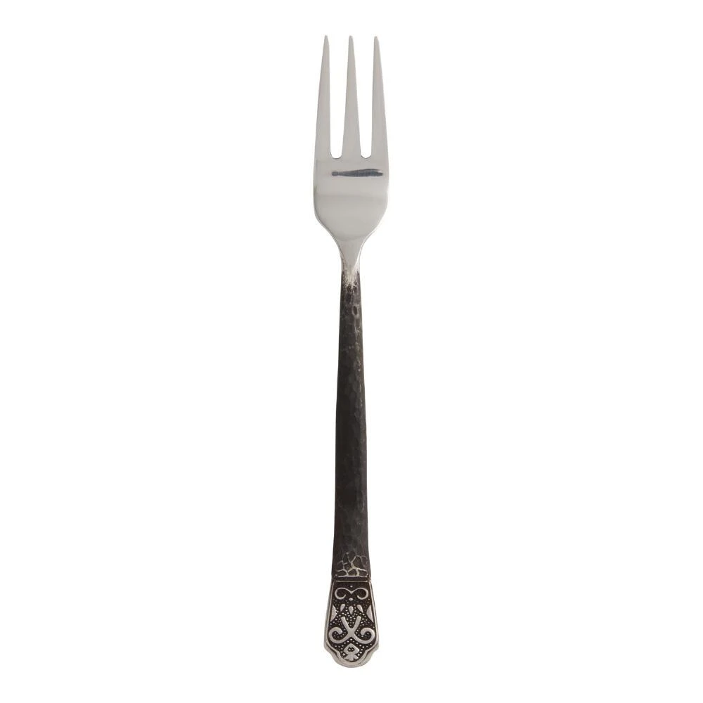 World Market Avalon Black Filigree Salad Fork 1 World Market Avalon Black Filigree Salad Fork