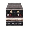 World Market Navy Woven Textured Stripe Table Runner