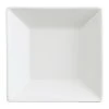 World Market Mini Square White Porcelain Tasting Plate Set Of 4
