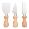 World Market Wood and Metal Cheese Knives 3 Piece Set