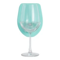 World Market Sipski Silicone Shower Wine Glass Holder