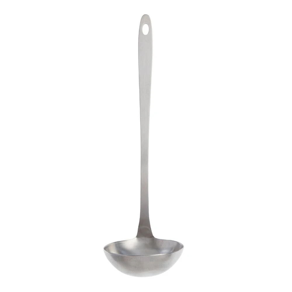 World Market Stainless Steel Serving Ladle 1 World Market Stainless Steel Serving Ladle