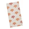 World Market Coral and Pink Fan Napkins Set of 4