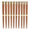 World Market 10 Pack Brown Ironwood Chopsticks Set of 2
