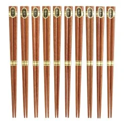 World Market 10 Pack Brown Ironwood Chopsticks Set of 2