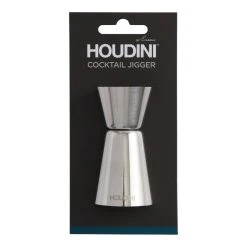 World Market Houdini Stainless Steel Double Jigger Set of 2