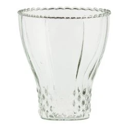 World Market Textured Ruffle Cocktail Glass Set of 2