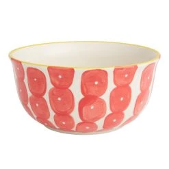 World Market Geometric Dot Hand Painted Noodle Bowl -Cheap Dining Store unnamed file 130
