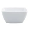 World Market Square White Porcelain Coupe Bowl