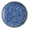 World Market Blue And White Porcelain Floral Dinner Plate