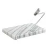 World Market White Marble and Wire Cheese Slicer