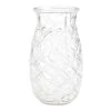 World Market Clear Pineapple Shaped Glass