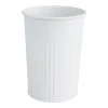 World Market White Galvanized Steel French Fry Cup