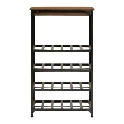 World Market Erika Metal And Wood 24 Bottle Wine Rack -Cheap Dining Store unnamed file 151