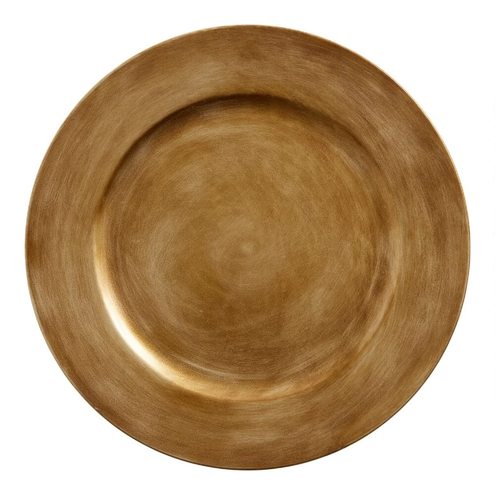 World Market Round Charger Plate 4 Pack 2 World Market Round Charger Plate 4 Pack - Image 2