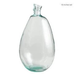 World Market Barcelona Clear Recycled Glass Vase -Cheap Dining Store unnamed file 183