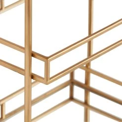 World Market Cole Antique Brass and Mirror 3 Tier Bar Cart -Cheap Dining Store unnamed file 197