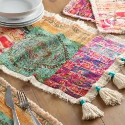 World Market Multicolor Patchwork Haveli Table Runner 5 World Market Multicolor Patchwork Haveli Table Runner -Cheap Dining Store unnamed file 299