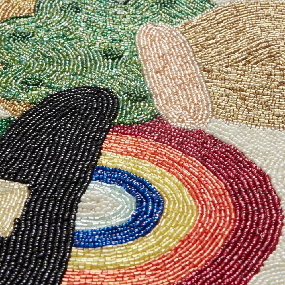 World Market Pier Place Saint Patrick's Day Beaded Table Runner 2 World Market Pier Place Saint Patrick's Day Beaded Table Runner - Image 2