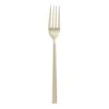 World Market Champagne Satin Hammered Dinner Fork