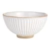 World Market Extra Large White Reactive Glaze Noodle Serving Bowl