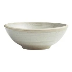 World Market Wren Ivory Speckled Cereal Bowl