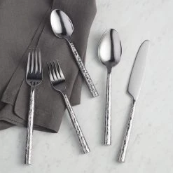 World Market Hammered Stainless Steel Dinner Forks Set of 4 -Cheap Dining Store unnamed file 447