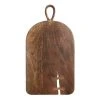 World Market Dark Mango Wood Butterfly Key Cutting Board