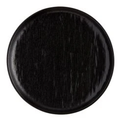 World Market Stella Matte Black Textured Salad Plate