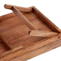 World Market Natural Wood Bed Serving Tray with Folding Legs -Cheap Dining Store unnamed file 486