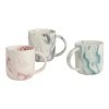 World Market Marble Ceramic Mug Set Of 3
