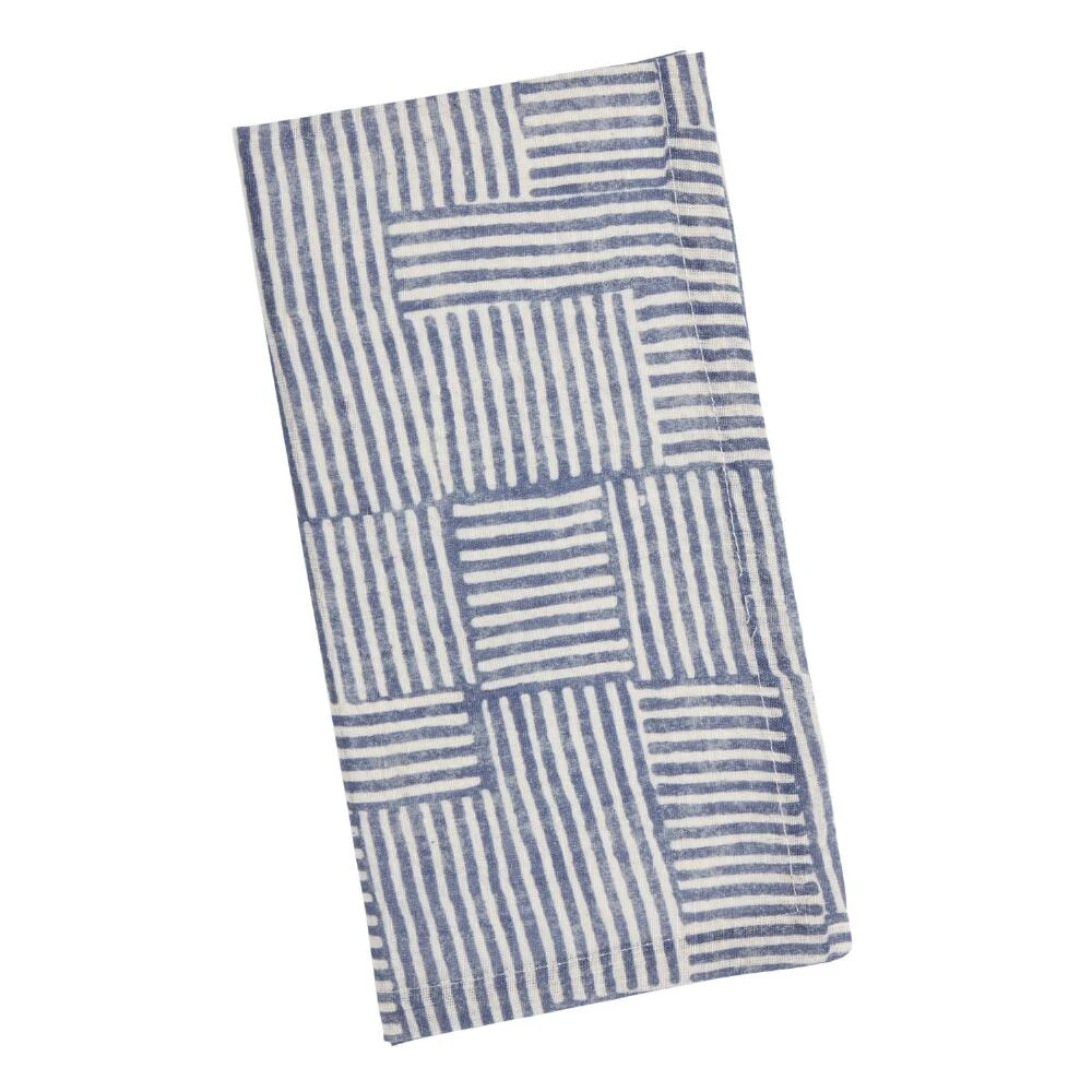 World Market Blue And White Square Bijou Napkins Set Of 4 1 World Market Blue And White Square Bijou Napkins Set Of 4