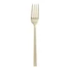 World Market Champagne Satin Hammered Salad Fork