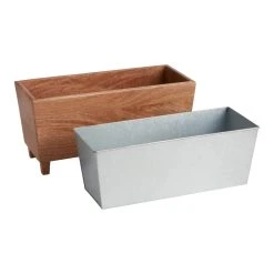 World Market Wood Trough Wine Chiller -Cheap Dining Store unnamed file 559