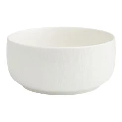 World Market Stella White Textured Cereal Bowl