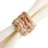 World Market Natural Water Hyacinth Braided Napkin Rings 2 Pack