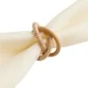 World Market Wooden 3 Ring Napkin Rings Set Of 2