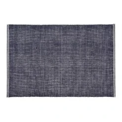 World Market Distressed Blue Ribbed Placemats Set of 4