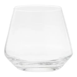 World Market Zwiesel Pure Tritan Crystal Light Red Stemless Wine Glass