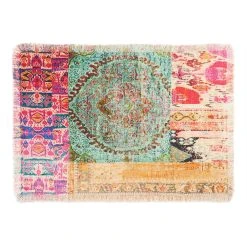 World Market Multicolor Patchwork Haveli Placemats Set of 4