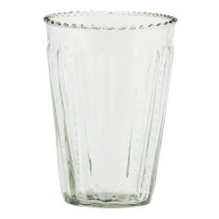 World Market Textured Ruffle Highball Glass Set of 2