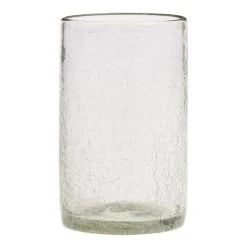World Market Crackle Recycled Highball Glasses Set Of 4