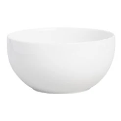 World Market Coupe White Porcelain Serving Bowl