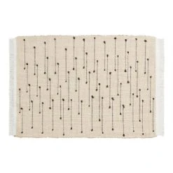 World Market Black Dot Arusha Placemats Set Of 4