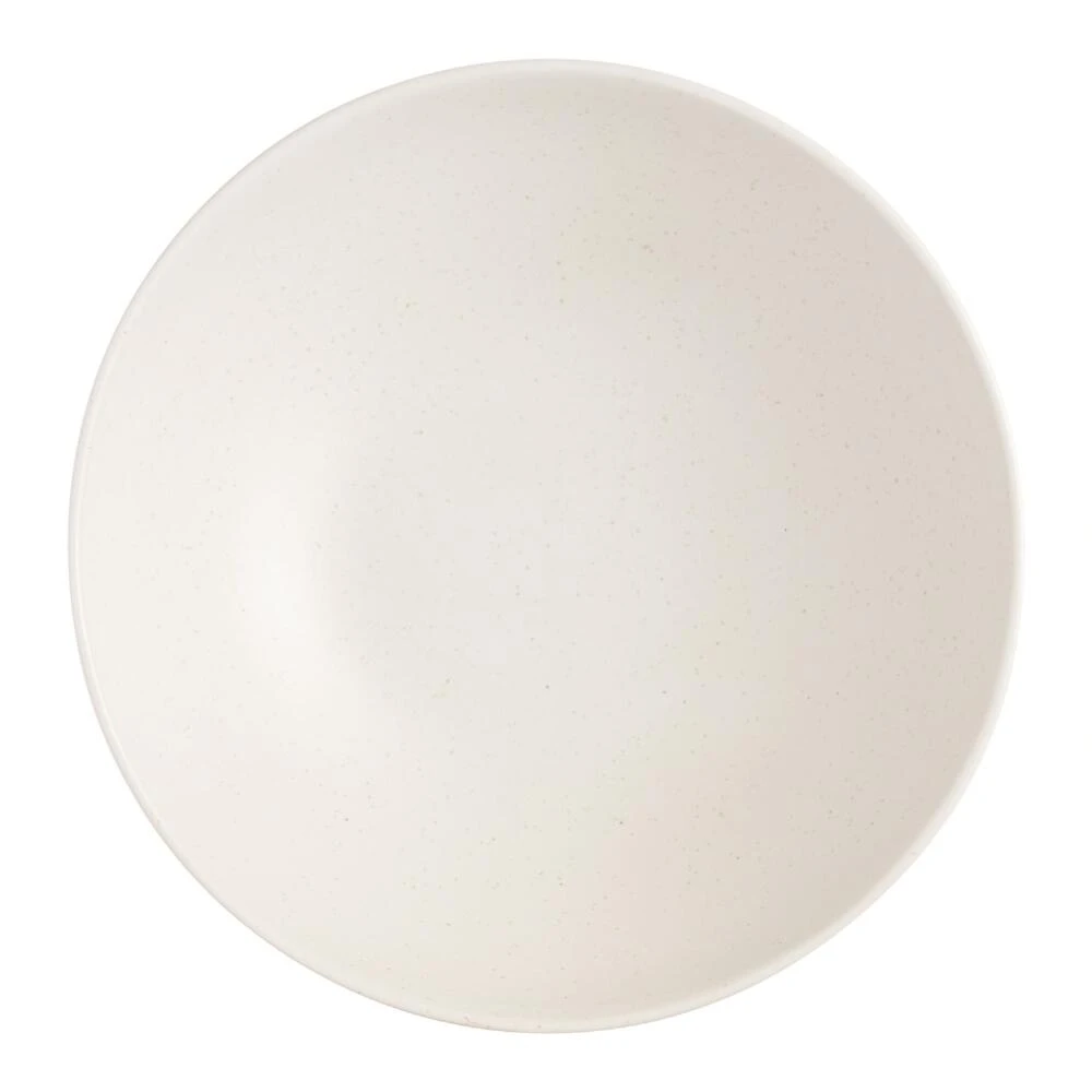 World Market Flekk Cream Speckled Serving Bowl 2 World Market Flekk Cream Speckled Serving Bowl - Image 2