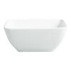 World Market Coupe Square White Porcelain Serving Bowl