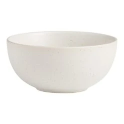World Market Flekk Cream Speckled Cereal Bowl